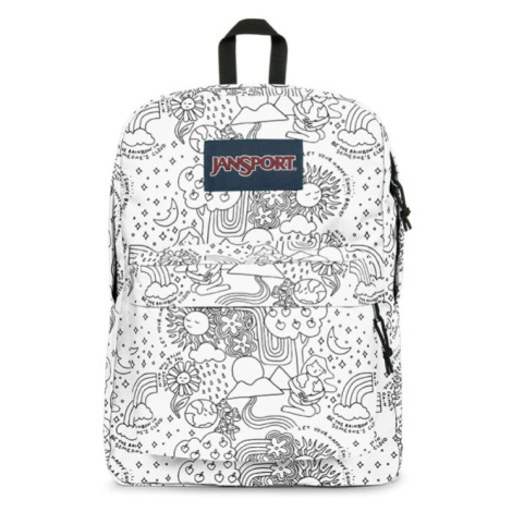 JANSPORT-SuperBreak One DIY Color Me Bílá 22L