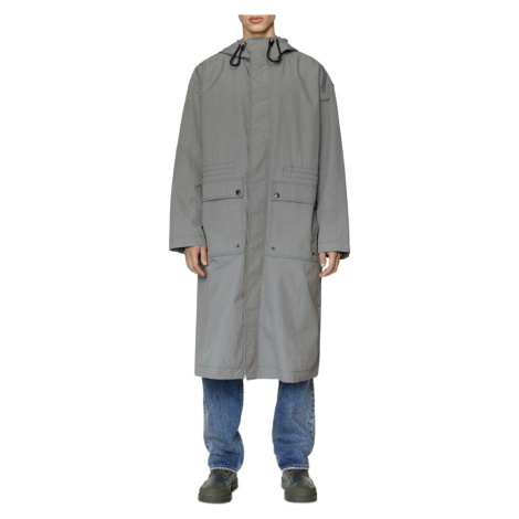 Kabát diesel j-arnulf-nw jacket šedá