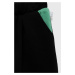 Dětské bavlněné šortky United Colors of Benetton černá barva, vzorované, nastavitelný pas