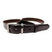 Penny Belts Pánský společenský kožený opasek 230-020-1 hnědý