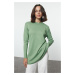 Trendyol Knitwear Sweater with Mint Stone Accessories