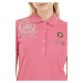 Polokošile la martina woman polo s/s piquet stretch růžová