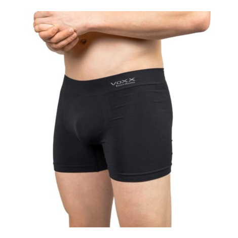 Pánské boxerky VoXX Bamboo Seamless 030 tmavě šedá Fuski Boma Voxx