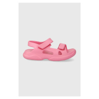 Sandály Melissa FREE PAPETE AD dámské, růžová barva, na platformě, M.33974.AU254