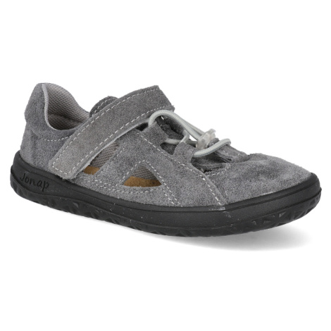 Barefoot sandálky Jonap - B9S šedá slim
