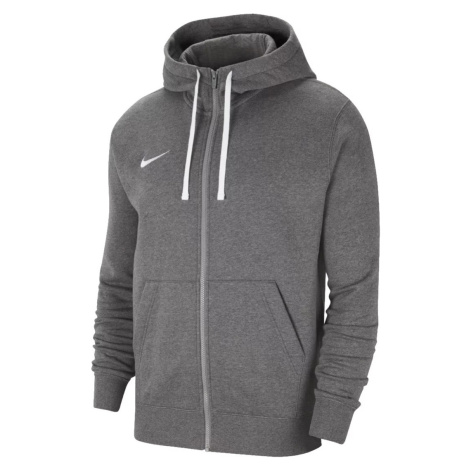 ŠEDÁ PÁNSKÁ MIKINA NIKE PARK 20 FLEECE FZ HOODIE