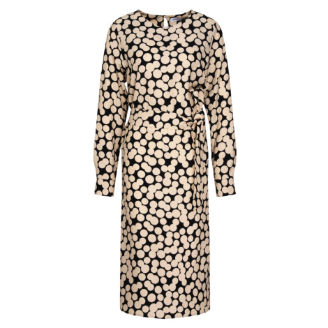 SEIDENSTICKER Šaty béžová / černá