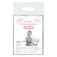 MonPeri Dry Baby Wipes čisticí ubrousky pro děti od narození 100 ks