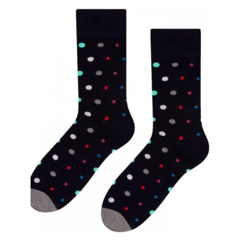 More Mix Dots 139-051 tmavě modré Pánské ponožky