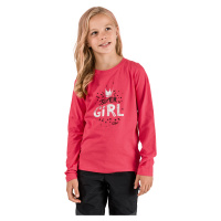 SAM 73 Dívčí triko s dlouhým rukávem BERENGO Růžová