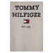 Dětská mikina Tommy Hilfiger šedá barva, s potiskem