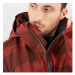 Salomon BRILLIANT JKT M Pánská lyžařská bunda, červená, velikost