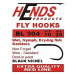 Hends Háčky Hooks BL 304 Black Nickel Počet kusů: 25ks