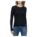 Calvin Klein Calvin Klein dámský černý svetr Pointelle Rib Sweater