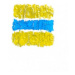 Turistická Cyklo značka - žluto modrá - Unisex triko na vodu