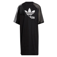 Adidas adidas Adicolor Split Trefoil Tee Dress Černá