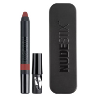 Nudestix Dlouhotrvající matná rtěnka a tužka na rty (Magnetic Matte Lip Color) Burgundy