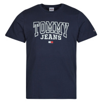 Tommy Jeans TJM RGLR ENTRY GRAPHIC TEE Tmavě modrá