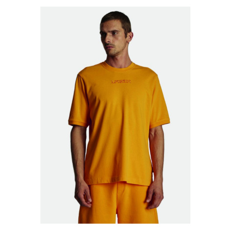 Tričko la martina man t-shirt s/s cotton jersey žlutá