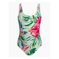 Veselé dámské jednodílné plavky Dedoles Tropické květy (D-W-SCL-S-OPS-C-1215)