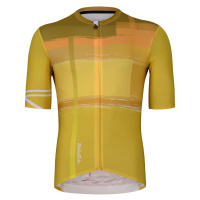 HOLOKOLO Cyklistický dres s krátkým rukávem - JOLLY ELITE - žlutá