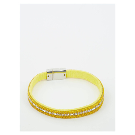 Yellow bracelet Yups dktf0367. R06