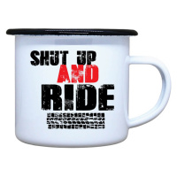 DOBRÝ TRIKO Plecháček pro cyklistu Shut up and Ride