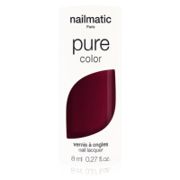 Nailmatic Pure Color lak na nehty GRACE-Rouge Noir /Black Red 8 ml