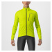 CASTELLI Cyklistická zateplená bunda - GO - světle zelená