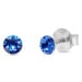 Náušnice modré se Swarovski Elements Dotty Studs K1088PP31CB Capri Blue