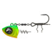 Savage gear monster vertical heads chartreuse - 60 g #1/0