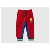 Benetton, Sweatpants With Embroidery