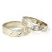 Zlaté snubní prsteny 0018 + DÁREK ZDARMA