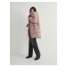 Reserved - Prošívaný kabát - Růžová