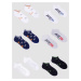 Yoclub Kids's Boys' Ankle Cotton Socks Patterns Colours 6-Pack SKS-0008C-AA00-004