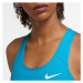 Nike SWOOSH Dámská sportovní podprsenka, modrá, velikost