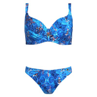Dvoudílné plavky Self S940 Bora Bora 5 Modrá | dámské plavky