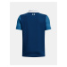 Modré klučičí sportovní polo tričko Under Armour Perf