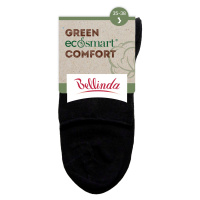 Bellinda GREEN ECOSMART COMFORT SOCKS - Women's organic cotton socks with non-pressure hem - bla