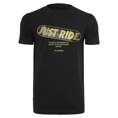 Černé tričko Just Ride
