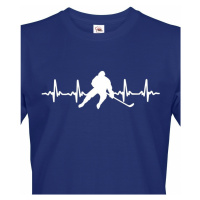 Pánské tričko Tep hokejisty - ideální dárek pro hokejistu