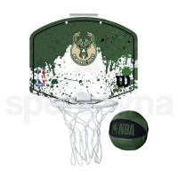 Wilson NBA Team Mini Hoop Mil Bucks WTB1302ML - dark green