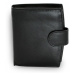 Černá dámská kožená peněženka Evangeline Arwel