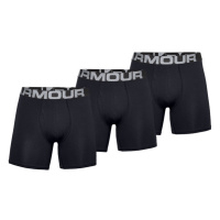 Under Armour UA Charged Cotton 6in 3 Pack-BLK