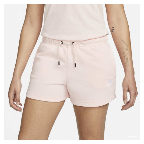 Nike NSW Essential Fleece High-Rise Shorts French Terry Atmosphere/ White