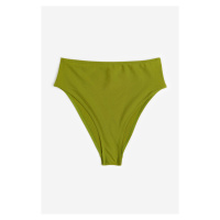 H & M - Bikinové kalhotky brazilian - zelená