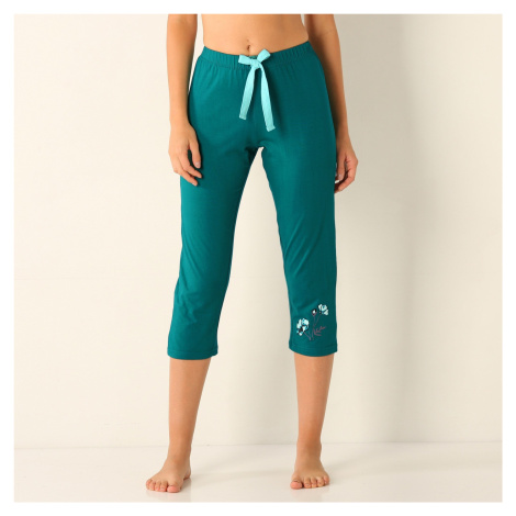 Blancheporte 3/4 pyžamové kalhoty, žerzej zelená