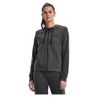 Under Armour Rival Terry Fz Hoodie Jet Gray