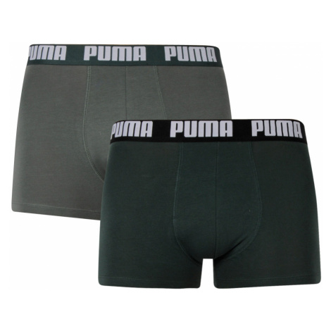 2PACK pánské boxerky Puma khaki (521015001 303)