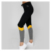NDN - Kalhoty dámské pro volný čas HOLLI X136 (černo-žlutá) - NDN Sport